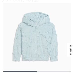 Puma Light Blue Sherpa Hoodie